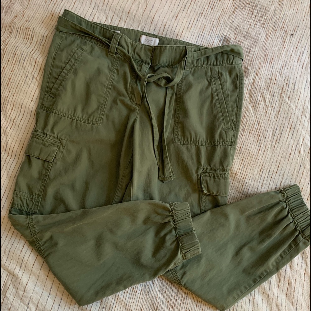 Loft outlet cargo jogger